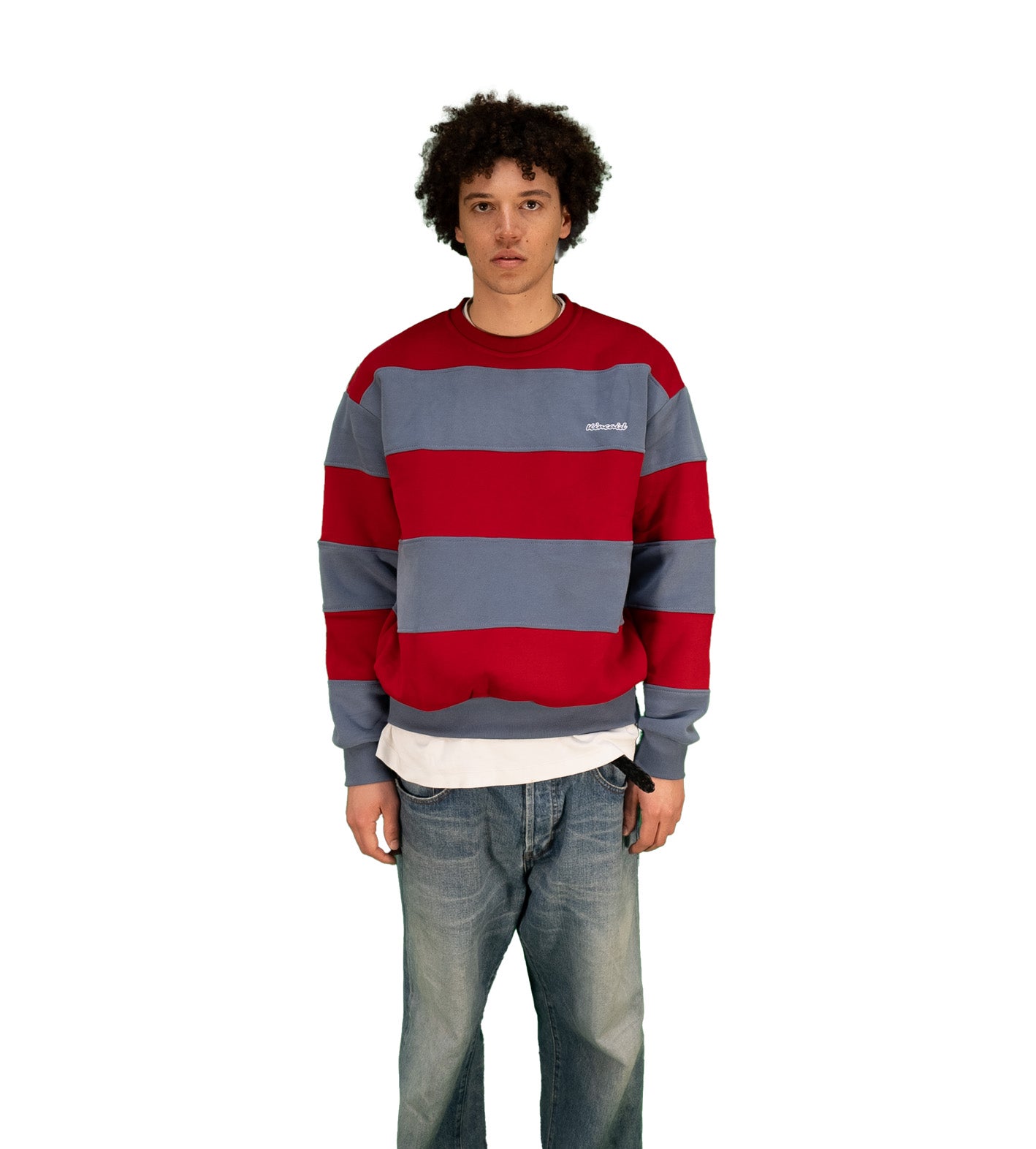 Stripe Stack Crewneck