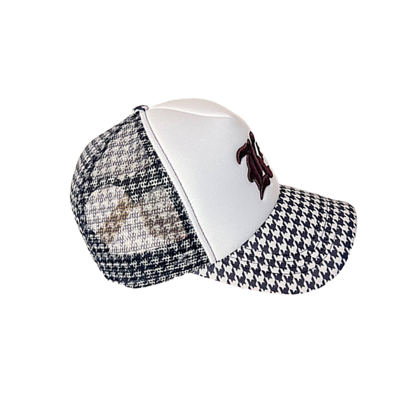 Houndstooth Trucker Cap