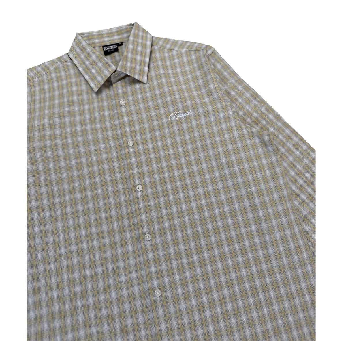 Plaid Shirt - LIME/STONE