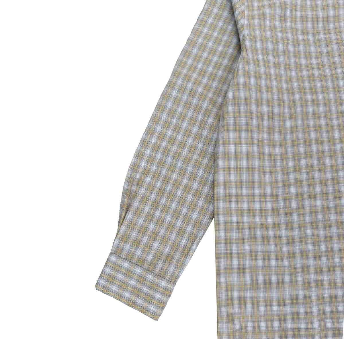 Plaid Shirt - LIME/STONE