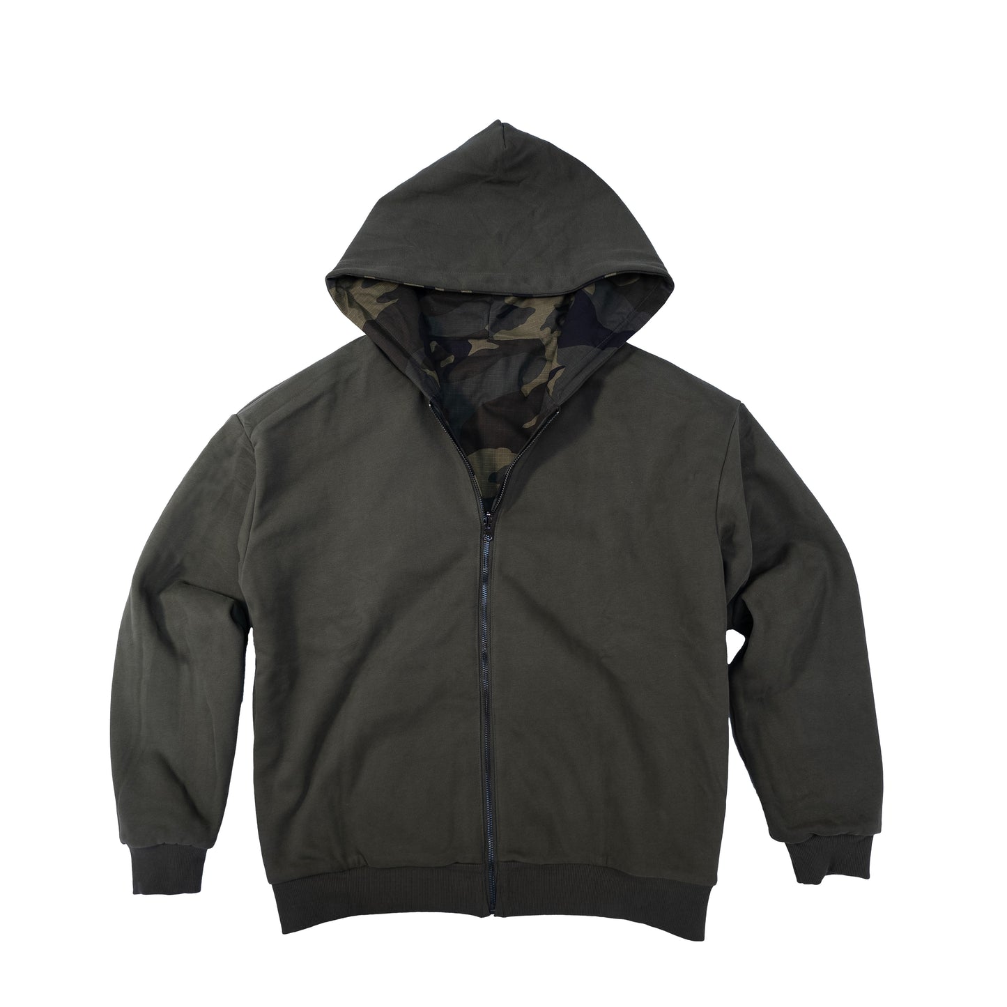 Ripstop Camo Reversible Hoodie